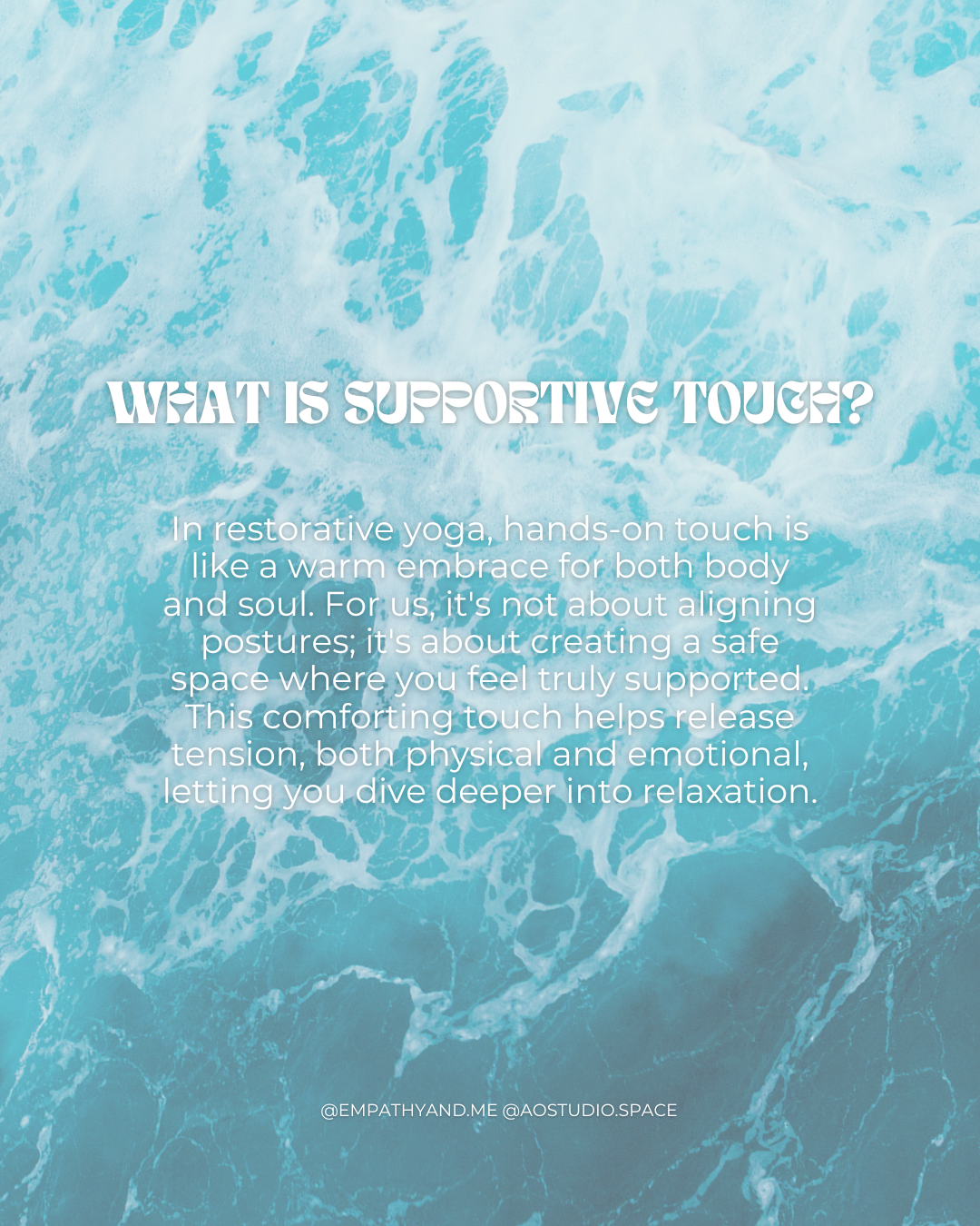 Touch + Sound | Restorative Yoga